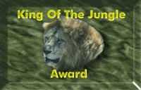 The King Of The Jungle Award